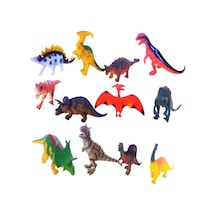 Oyuncak Hayvan Seti Dinazor Montesorri Hayvan Seti 12 Lı Dinozor