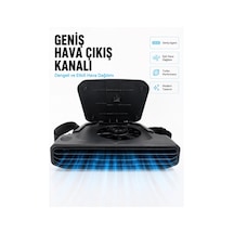 Zenvia 5 Kademeli Araç İçi Boyun Serinletme Fanı Güçlü Turbo Hava Akışlı Usb Şarjlı Znv2026