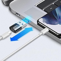 S-h152 Adaptörü Usb To Type-c Siyah