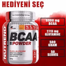 Nutrend Bcaa 4:1:1 Powder 500 Gram 50 Servis Portakal Aromalı