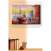 Webstyle Sayılarla Boyama Seti Kasnaklı Iskelede Bekleyiş 50 X 65 Cm