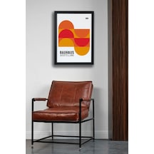 Bauhaus Ausstellung 1919 V3 Siyah Çerçeveli Tablo Poster