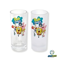 Sünger Bob Buzlu / Buzsuz Seçenekli Rakı Bardağı 1 Adet Şık Sunum Bardağı 0226