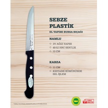 Mithat Şakir Sebze Ve Mutfak Bıçağı Plastik Saplı