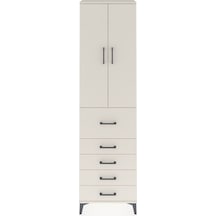 Arges Dolap 2 Raflı 5 Çekmeceli 2 Kapaklı 60x30x221 Aytaşı-ay... Aytaşı