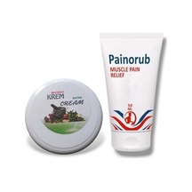 Painorub Kafur Özlü Mucizevi Extra Krem 200 Ml + Muscle Pain-relief Cream 50 Ml