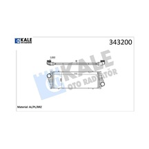 Turbosarj Radyatoru Sprınter B901 B905 . Lt 28-35-46 Kale Radyatör A9015010701/ 2d0145805