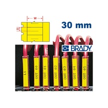 Brady Ptdsu-30-7597-Yl Plastik Kılıf için Iç Etiket 30.00 MM