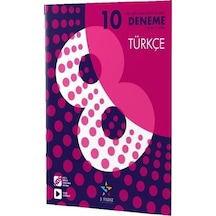 8.Sınıf LGS Türkçe 10'lu Deneme- 5 Yıldız Yayınları