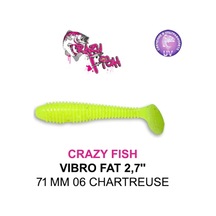 Crazy Fısh Vıbro Fat 71 Mm Aromalı Silikon Yem