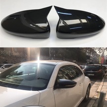 Vw New Beetle Yarasa Ayna Kapağı Batman Piano Black Parlak Siyah