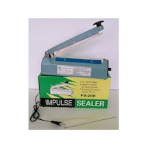 20cm Metal Gövde Poşet Ağzı Yapıştırma Kapatma Makinası Fs-200 5691