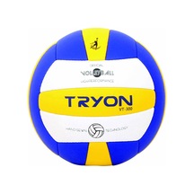Tryon VT-300 El Dikişli Voleybol Topu Mavi Sarı Mavi - Sarı