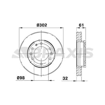 On Fren Dısk Aynası Ford Ranger Tke 2.2-3.2 11 Ford Ranger 2.0 Ecoblue 22 - Mazda Bt 50 2.2tdcı 1