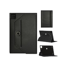 Apple Uyumlu iPad  Pro 11 4.nesil A2761 Universal Standlı Tablet Kılıfı Siyah