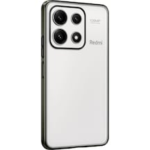 Xiaomi Poco X6 Pro Kılıf Kamera Korumalı Lensli Silikon - Yeşil