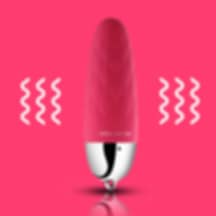 Truva Shop Titreşimli Mini Anal Vajinal Vibratör Mastürbatör