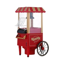 Muratech 5 Dakikada Popcorn Hazırlayan Yağsız Patlatma Makinesi Çok renkli