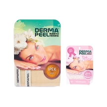 Dermapeel Doğal İpek Banyo Kesesi Pink Touch Yüz Kesesi Krem