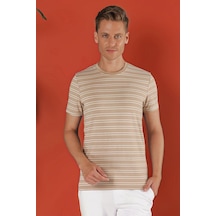 Efor Ts 851 Bej Spor T-shirt Bej