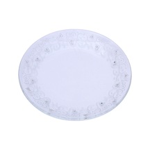 Camhare Dantel Platin Tabak 10368