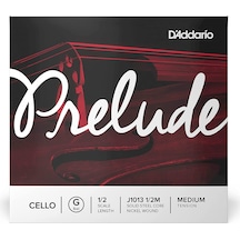 D'addario J1013 1/2m Prelude G Çello Teli Sol