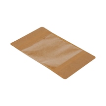Packanya Kraft Geniş Pencereli Doypack 100'lü 20 x 30 + 5 CM