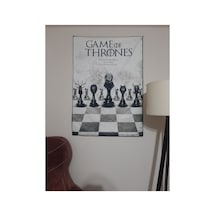 Game Of Thorones Satranç Design Desenli Tasarım Duvar Halısı