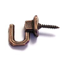 Vidalı Kanca, Askı Küçük - 15x23mm, Eskitme - 1 Adet Renkli