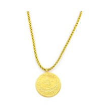 Ferizz Altın Kaplama İmitasyon 5'li Reşat Altın İpli Kolye Kly-614