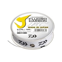 Daiwa J-fluoro Carbon Fc Leader Misina 0,35mm 0,35mm