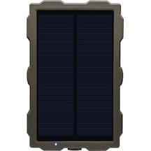 Mufunye S15 Av Kamerası İçin Güneş Enerjili Şarj Paneli - Ip66 Su Geçirmez, 1700mah Batarya, Dış Adaptör İle Şarj Edilebilir Siyah