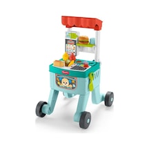 Jlm95 Fisher-price Eğlen Ve Öğren 4ü 1 Arada Alışveriş Sepeti Yürüteç