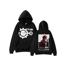 Startmore Gri Arcane-vi Harajuku Hip Hop Siyah