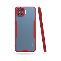 Nettech Oppo Reno 4 Lite Uyumlu Platin Seri Arka Koruma Kılıf