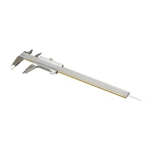 Dasqua 0-150mm Kenarı Tin Kaplamalı Mekanik Kumpas 0.05mm 1801-0505