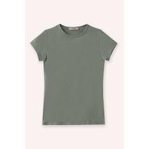 Panço Kız Çocuk Yeşil Tişört 2511GK05059