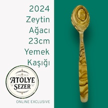 Ceren Wooden Olive Touch Doğal Ahşap Kaşık 23 Cm Ahşap