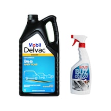Mobil Delvac Modern LC 10W40 Hafif Ticari Motor Yağı 7 L + Gojo Buz Çözücü