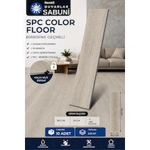 2,23m² Alan Kaplar Spc Parke 4+1mm Plastik Suya Dayanıklı Kilitli Geçmeli Zemin Kaplama Sabuni