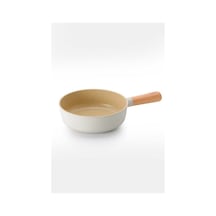Fika Seramik Kaplama Wok Tava 26 Cm - Bej-7357 Şeffaf