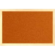 Mantar Pano 30X45 Ahşap Çerçeve