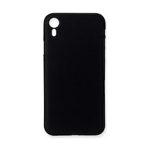 Tedar Apple iPhone Uyumlu Xr Kılıf Pp Ultra İnce Kapak - Siyah Najmaddin standart
