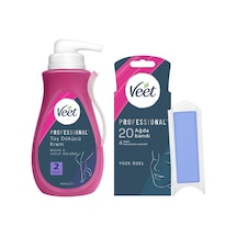 Veet Hassas Ciltler İçin Tüy Dökücü Krem 400 Ml &amp Yüz Ağda Bandı 20'li