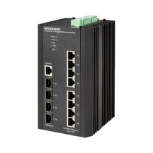 MİCROSENS MS657308PMX 12-Port 10G Industrial L3 Switch PoE+ manag