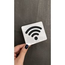 Beyaz Minimal Seri Wı-fı Wi-fi Levhası