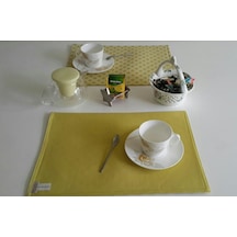 Amerikan Servis Plain Rome 32 x 45 CM Hardal-1'li Hardal