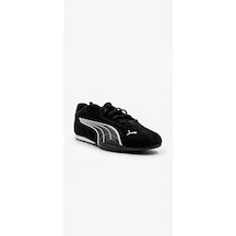 Puma 402681 02 Catch Sd Siyah-beyaz Süet Erkek Spor Ayakkabı