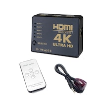 4K HDMI switch kumandalı 1.4b 1080P 5 giriş 1 çıkış ultra hd switch