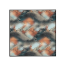 Aker Turuncu 90x90 İpek Twill Eşarp Turuncu Turuncu